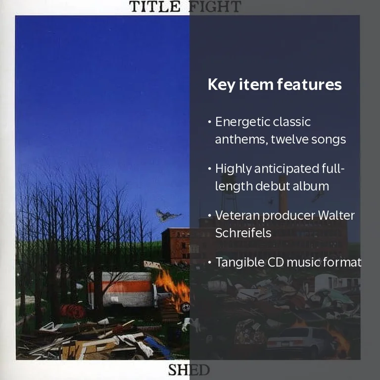 Title Fight - Shed - Music & Performance - CD - Walmart.com