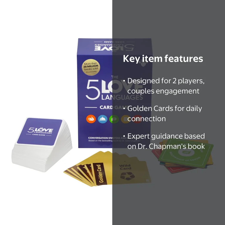 Moose Games The 5 Love Languages Card Game Discover Deep