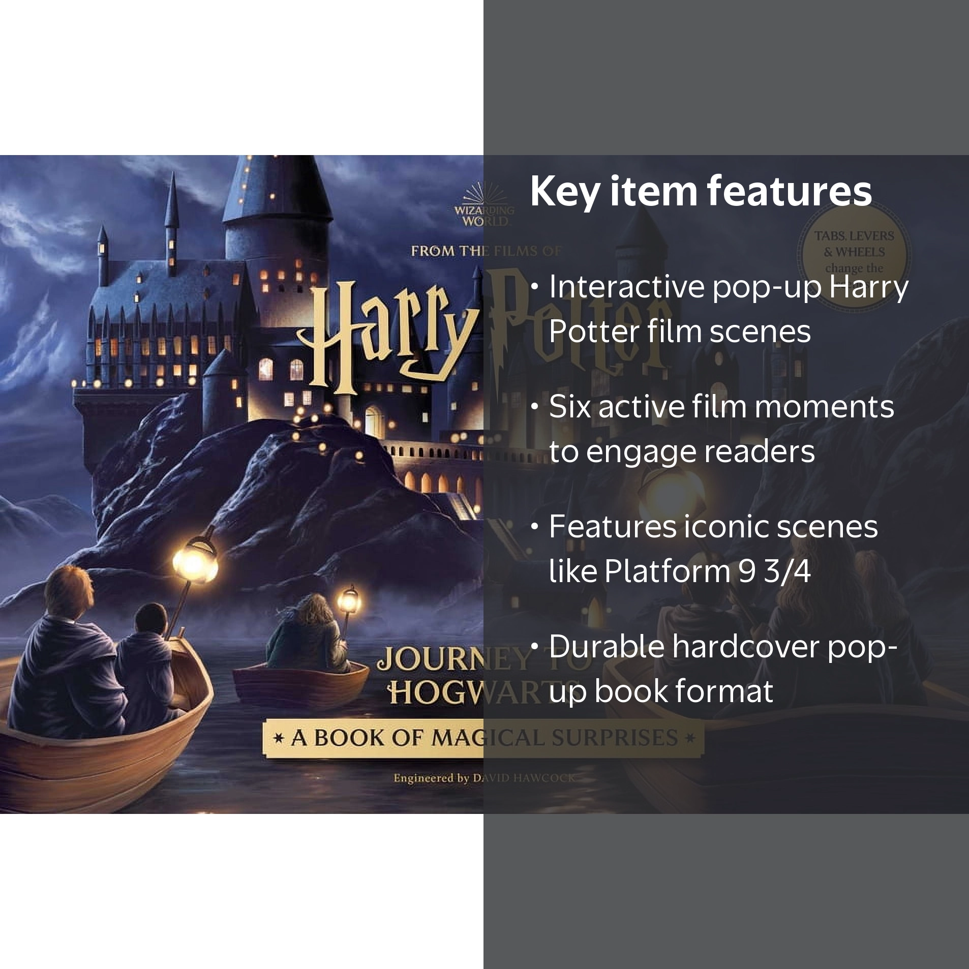 Insight Editions, Pop-Up Book, Harry Potter's Journey to Hogwarts