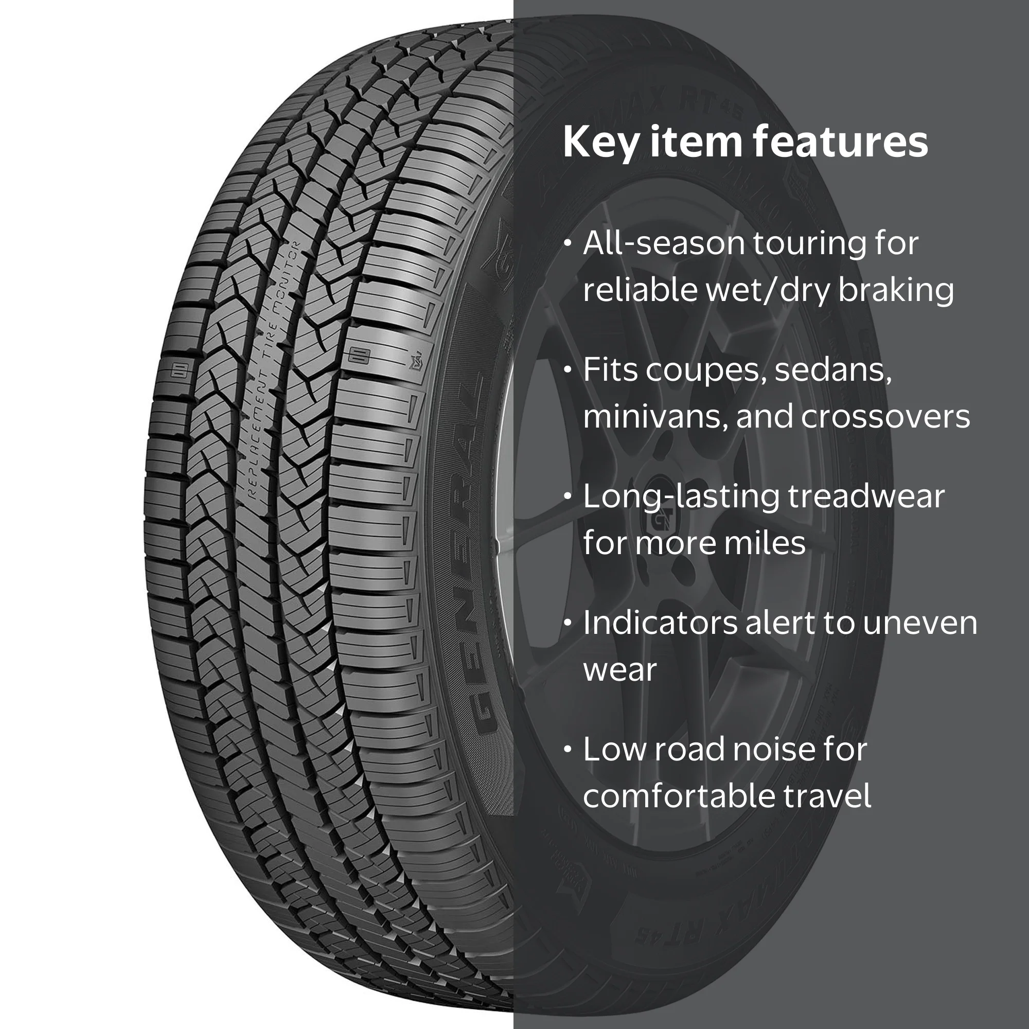 General AltiMAX RT45 All Season 215/60R15 94T Passenger Tire