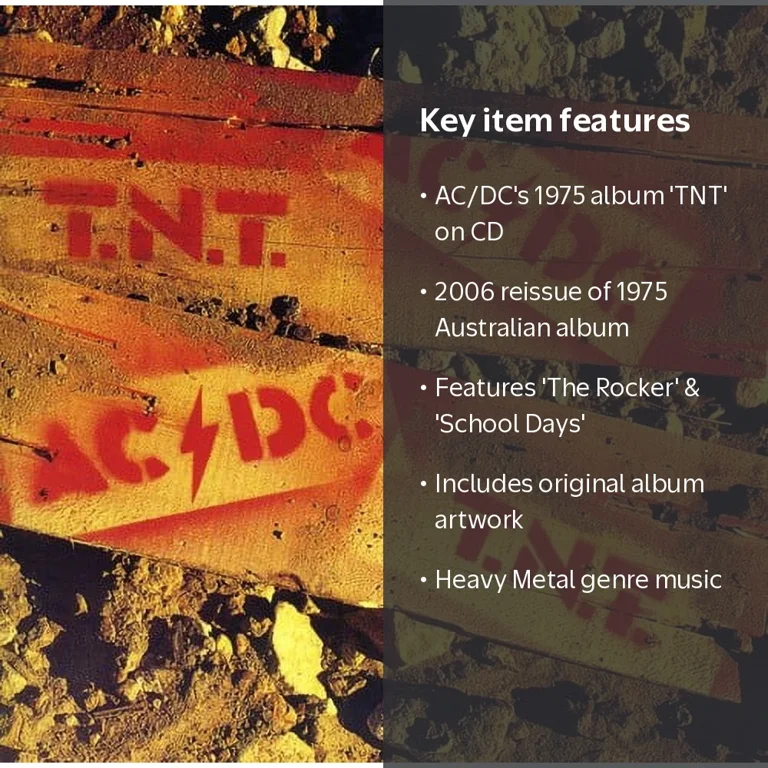 AC/DC - TNT - Music & Performance - CD - Walmart.com
