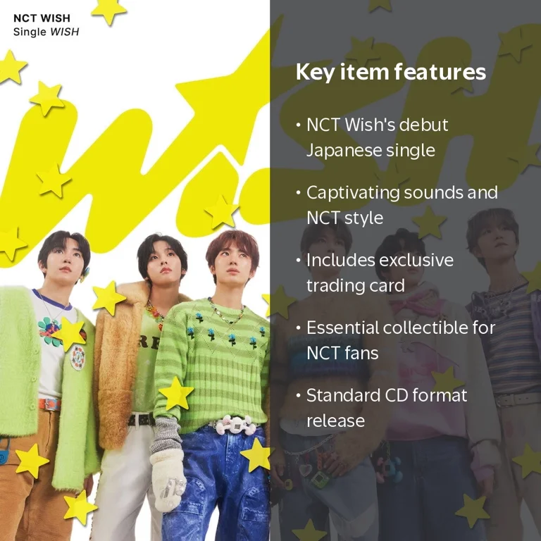 NCT Wish - Wish (Regular Edition) - CD - Walmart.com