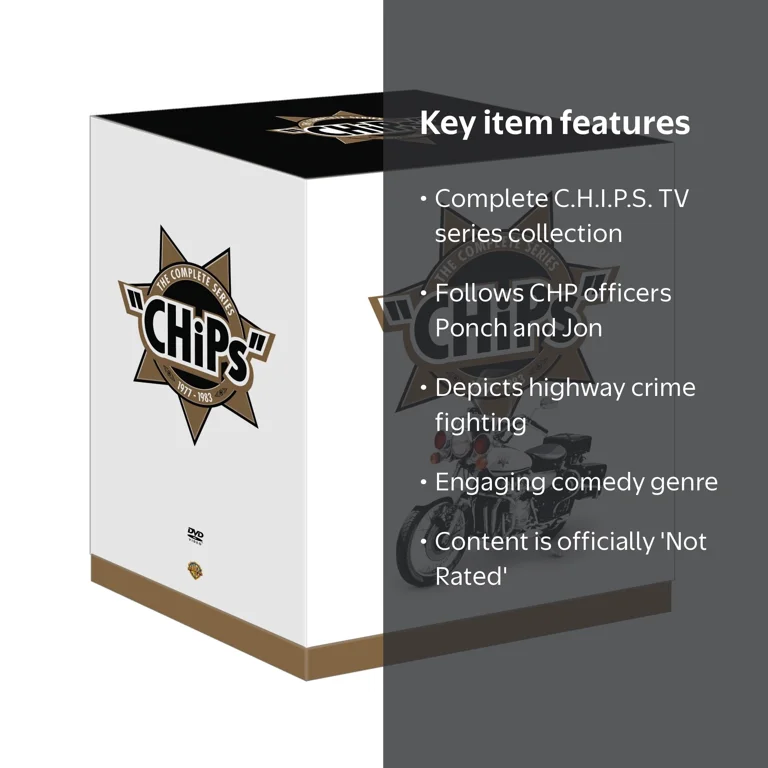 CHiPs: The Complete TV Series, Emergency Highway Patrol Drama (DVD