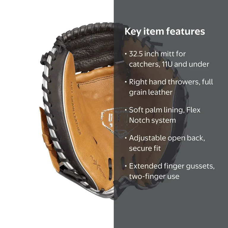 Easton, Catcher's Mitt, 32.5-inch, Right Hand Throw - Walmart.com