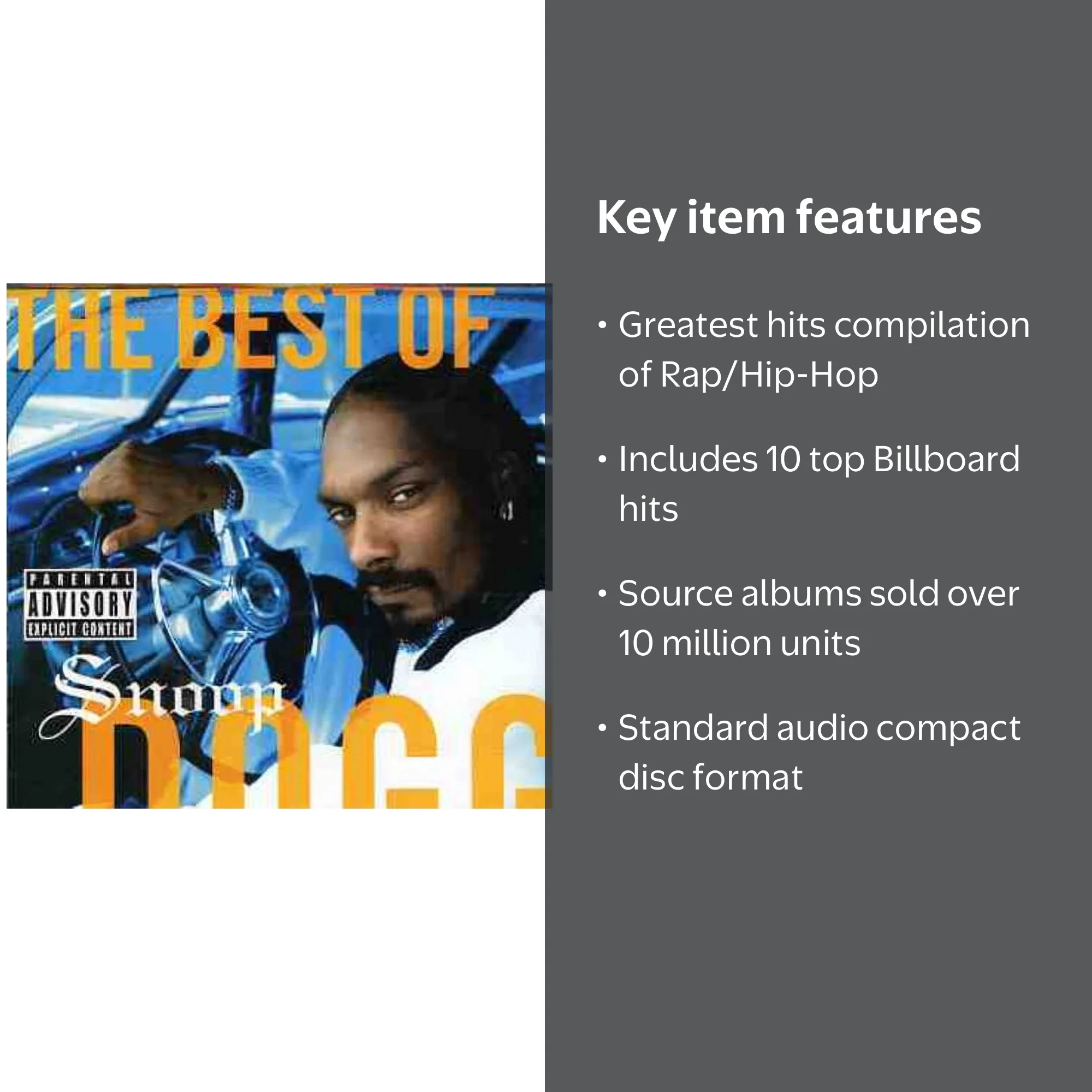 Snoop Dogg - The Best Of Snoop Dogg - Music & Performance - CD