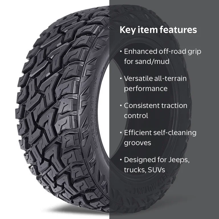 Free Shipping! Predator All Terrain Light Truck Tire New Mutant X