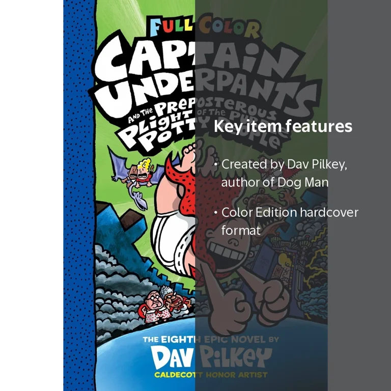Captain Underpants and the Preposterous Plight of the Purple Potty