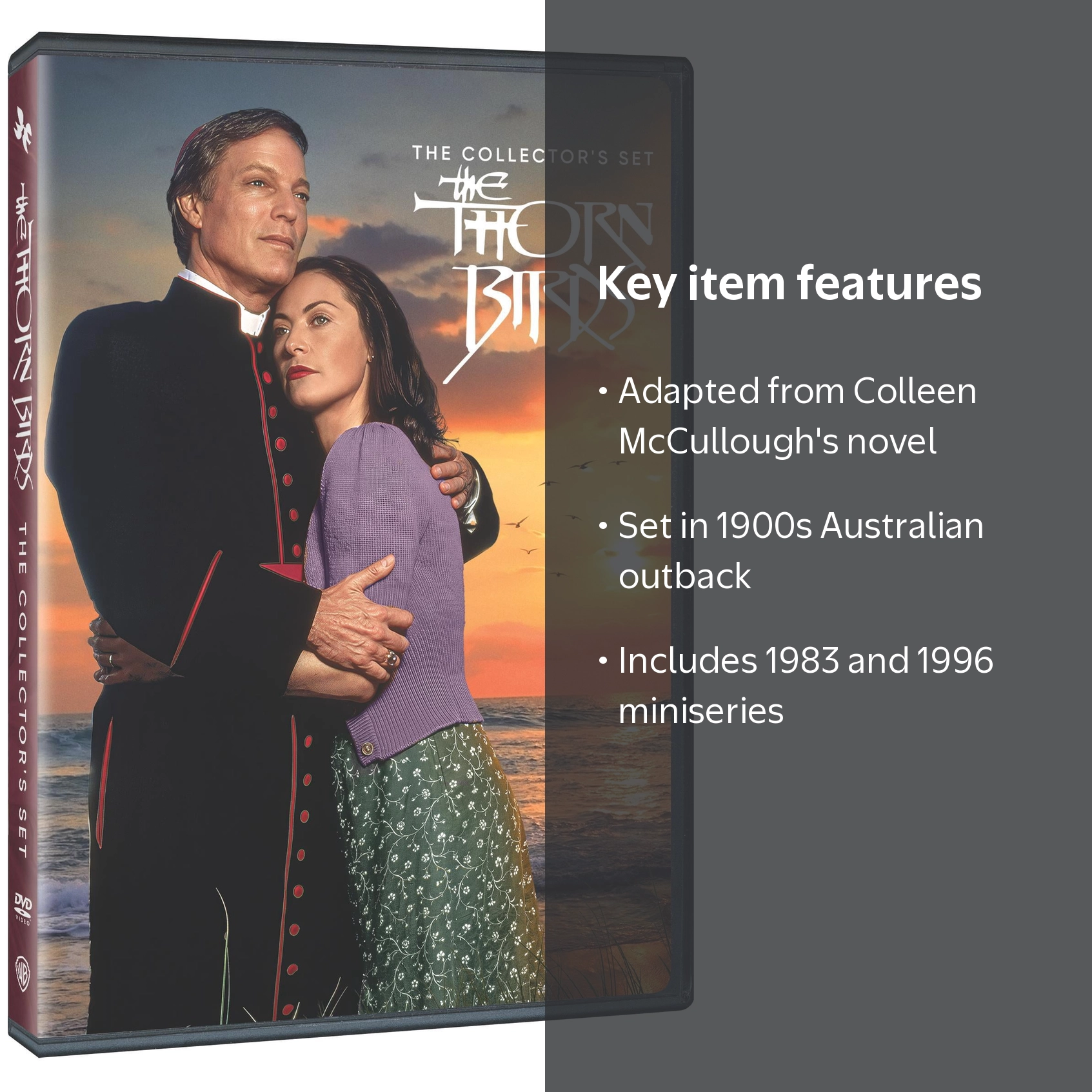 洋画・外国映画 The Thorn Birds: The Complete Collection SDS, The Thorn Birds: The Complete Collection, Drama, Romance