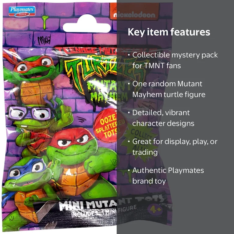 Teenage Mutant Ninja Turtles Mutant Mayhem Mini Mutant Tots