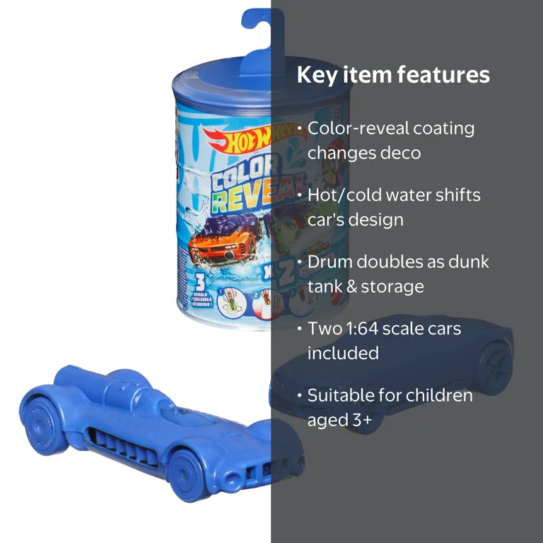 ホットウィール カラーシフターズ Reveal 2台セット Hot Wheels Color Reveal 2-Pack with Surprise & Color-Change