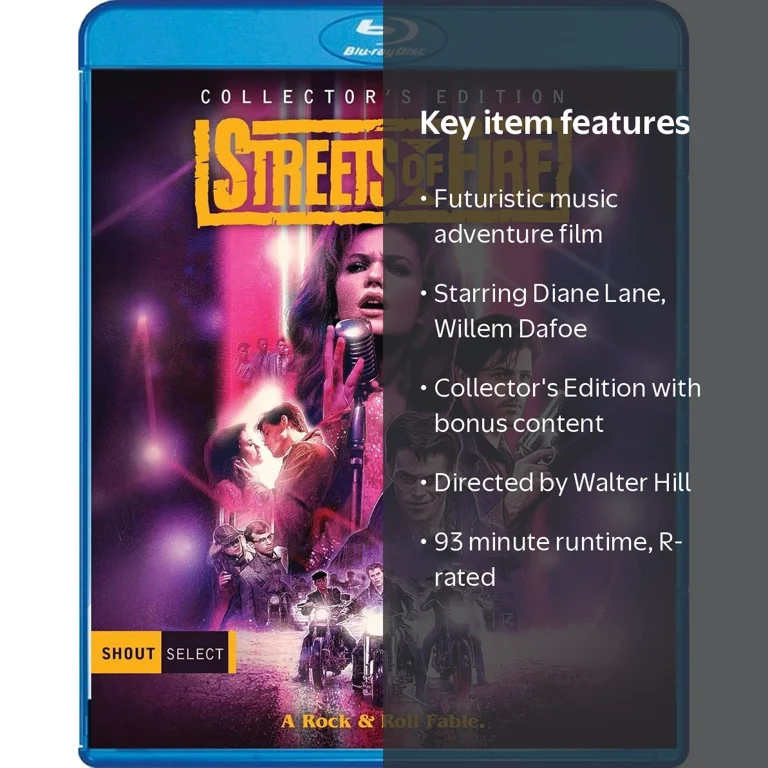 Shout! Factory, Streets of Fire Collector's Edition, Two-disc Set