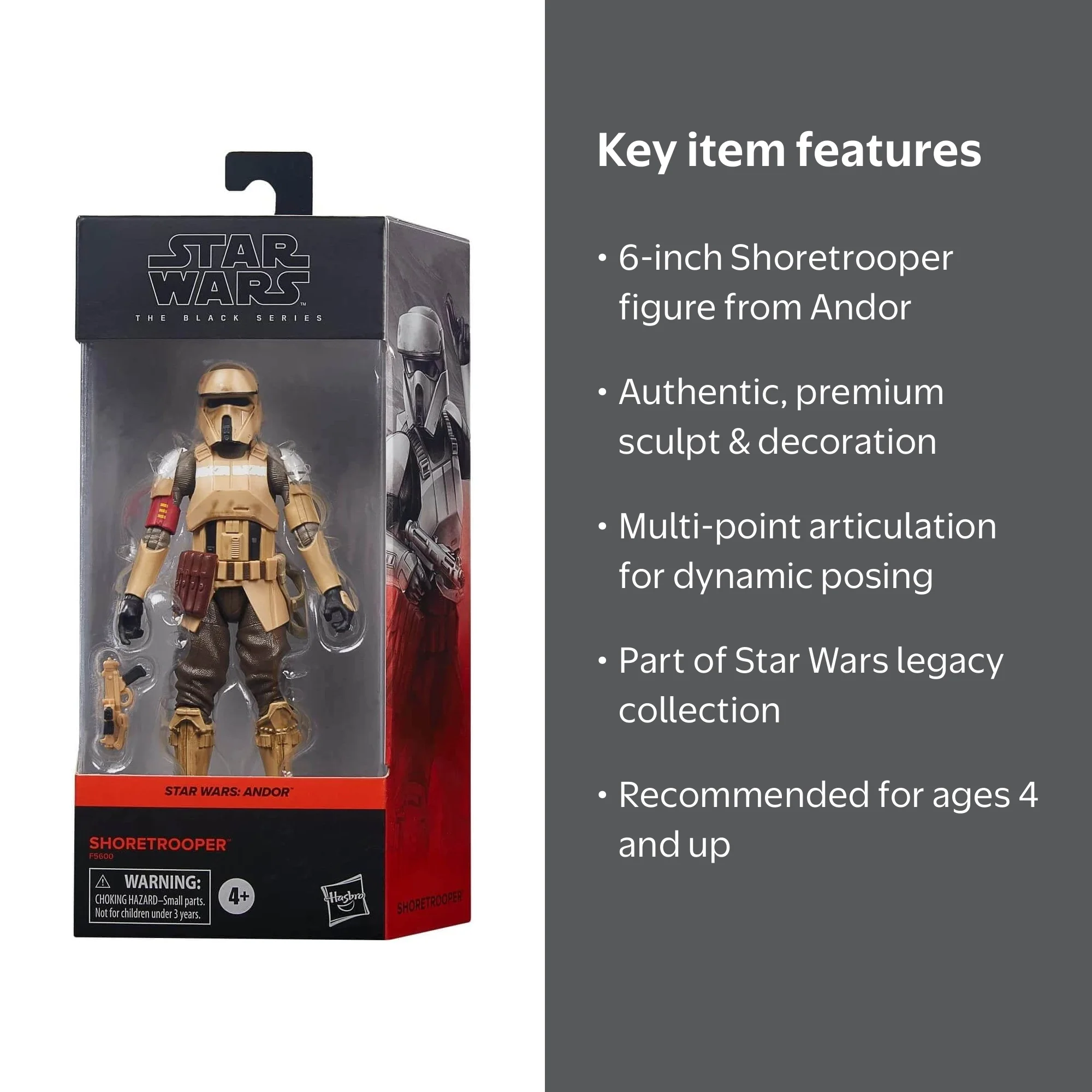Star Wars Black Series Shoretrooper Action Figure - Walmart.com