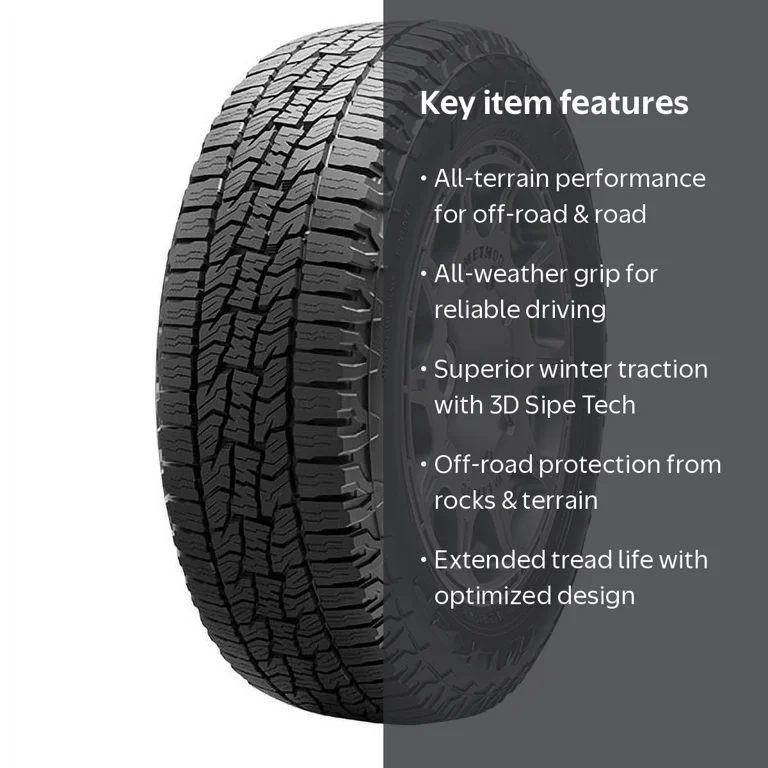 Falken, SUV Crossover Tire, All Terrain, 225/55R17, XL - Walmart.com