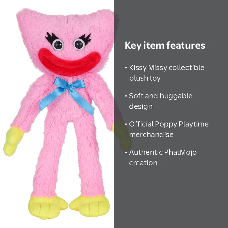 PhatMojo Poppy Playtime Kissy Missy Plush - Walmart.com