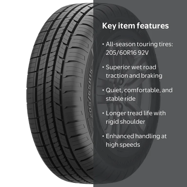 Fortune Perfectus FSR602 All Season 205/60R16 92V Passenger Tire