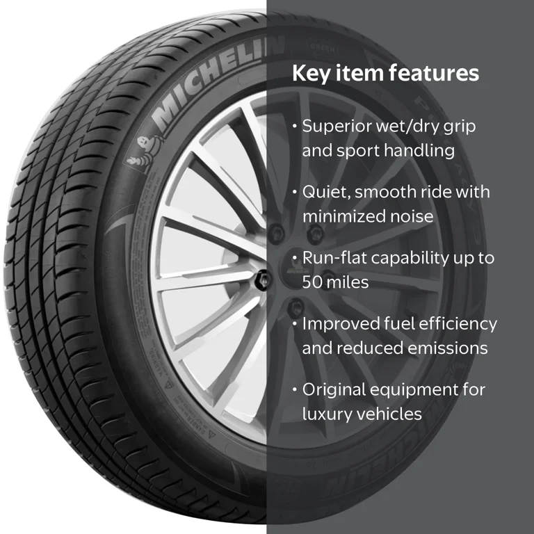 Michelin Primacy 3 Summer 245/40R19/XL 98Y Tire - Walmart.com
