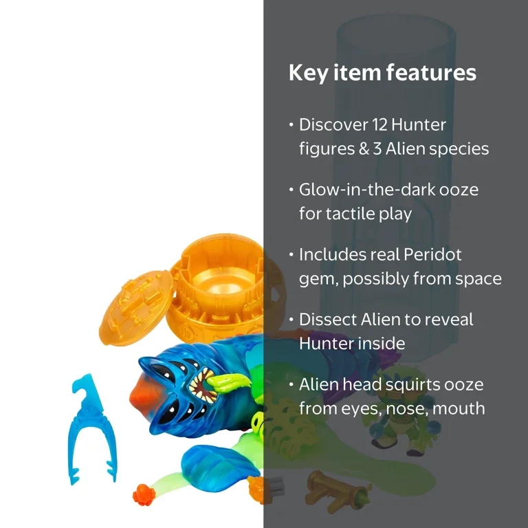 Treasure X Aliens Glow in the Dark Collectible Figure with