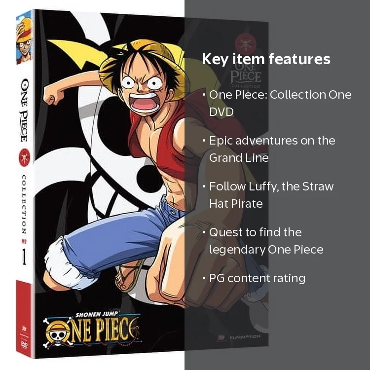 Funimation, One Piece: Collection One DVD, Anime TV Show - Walmart.com