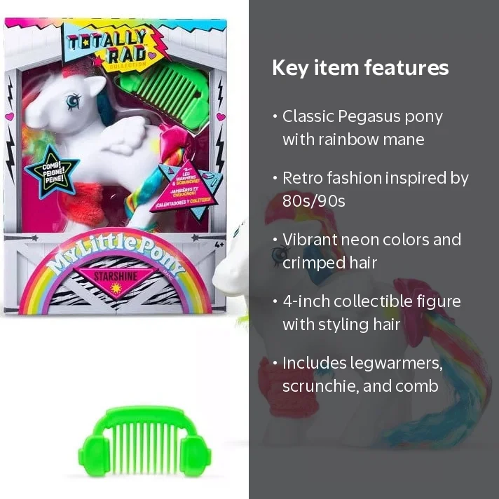 My Little Pony Totally Rad Collection Starshine Figure - Walmart.com