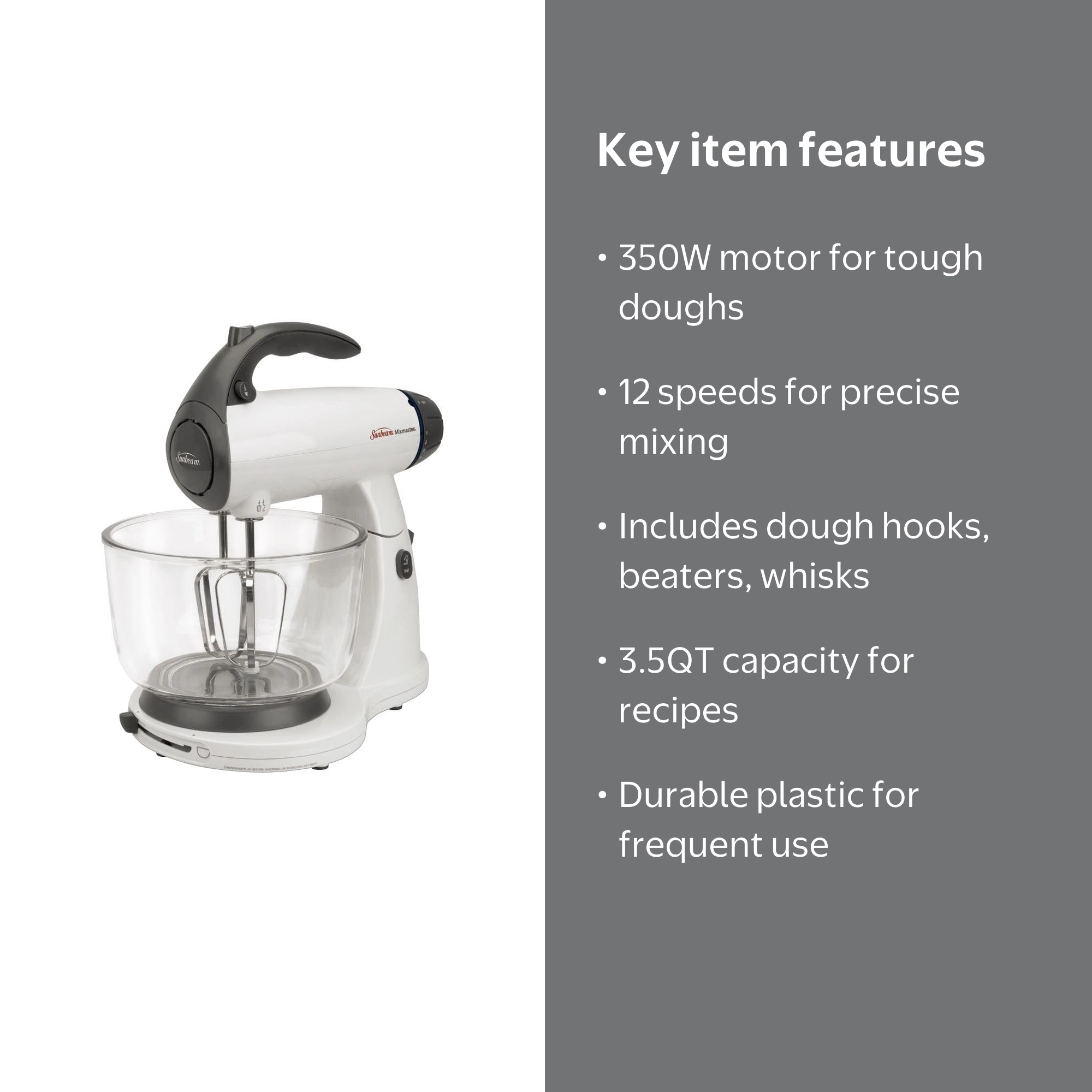 Y☆437 コールマンジャパン ミキサー Sunbeam Mixmaster Sunbeam Mixmaster Stand Mixer, 12-Speed, Tilt Head, Kitchen