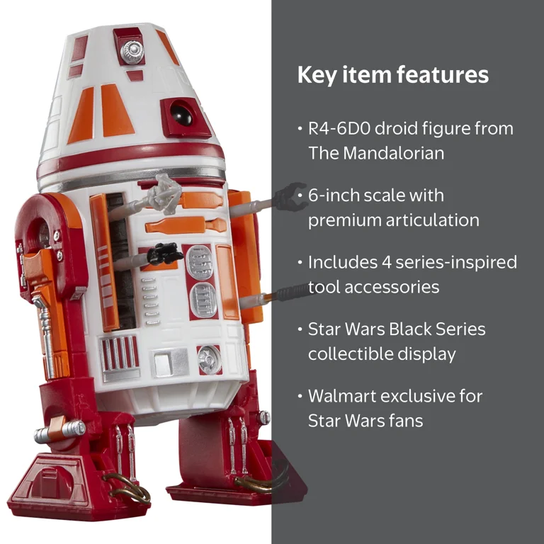 Star Wars The Black Series R4-6D0, Star Wars: The Mandalorian