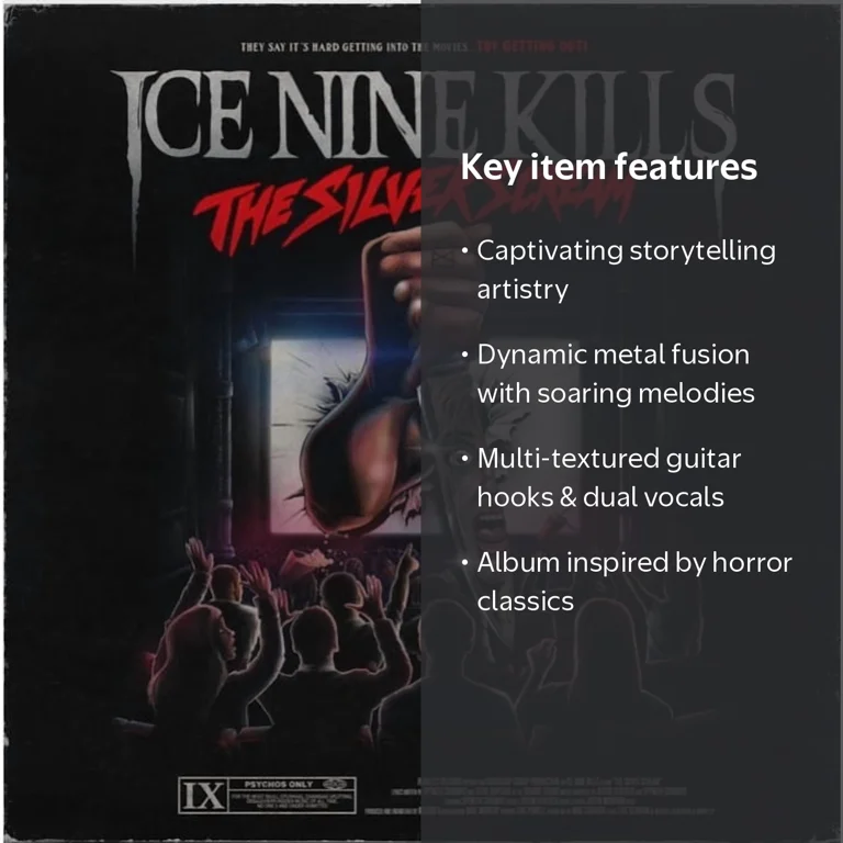 Ice Nine Kills, Silver Scream, Horror Story Telling, CD - Walmart.com