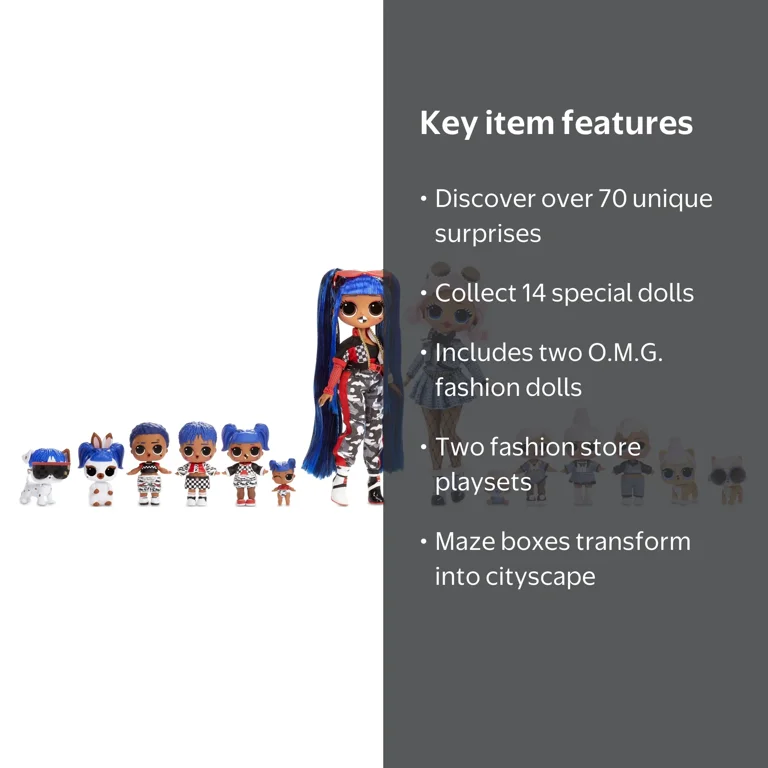 L.O.L. Surprise Amazing Surprise: Exclusive Collectible Dolls Set