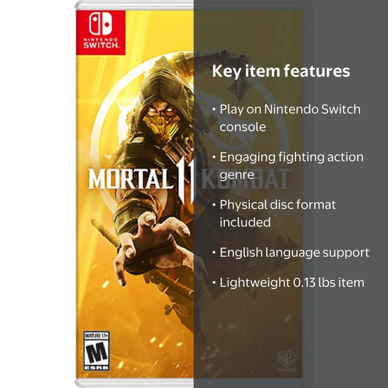 Mortal Kombat 11 - Nintendo Switch - Walmart.com