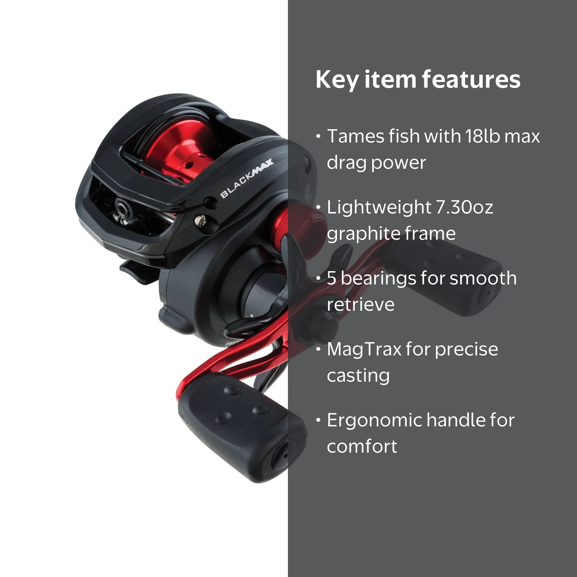 abu garcia black max drag X Low Profile Baitcast Reel, Size LP, 4 Stainless Steel Ball Bearings + 1 Roller Bearing, Synthetic Star Drag, Max of 15lb|7kg : Sports & Outdoors The upgraded Black Max low profile baitcast combo is engineered with class The @abugarcia_fishing Black Max X