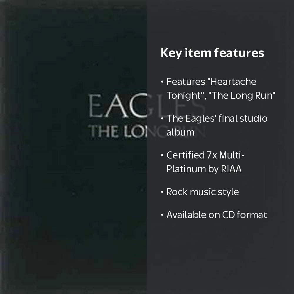 The Eagles - Long Run - Music & Performance - CD - Walmart.com
