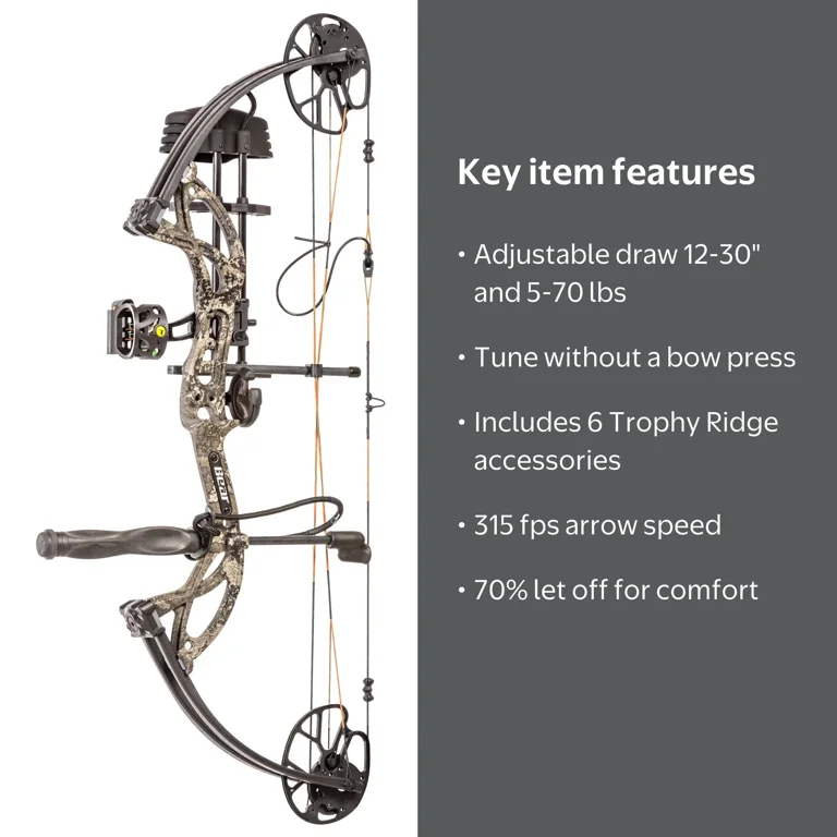 Bear Archery Cruzer G2 RTH Compound Bow - TrueTimber Strata
