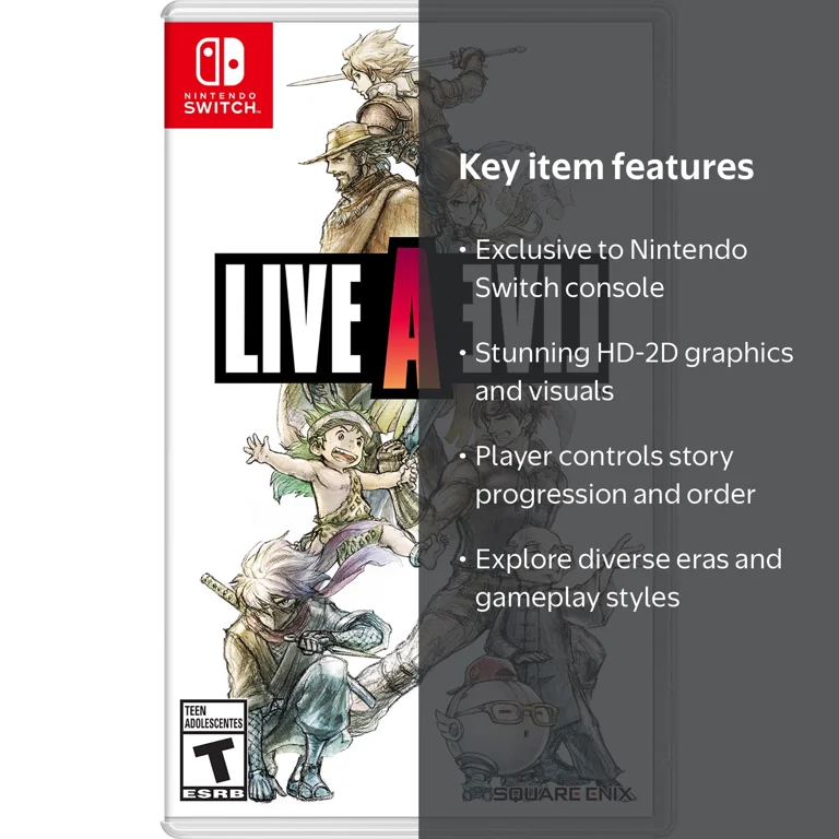 LIVE A LIVE - Nintendo Switch [Digital] - Walmart.com