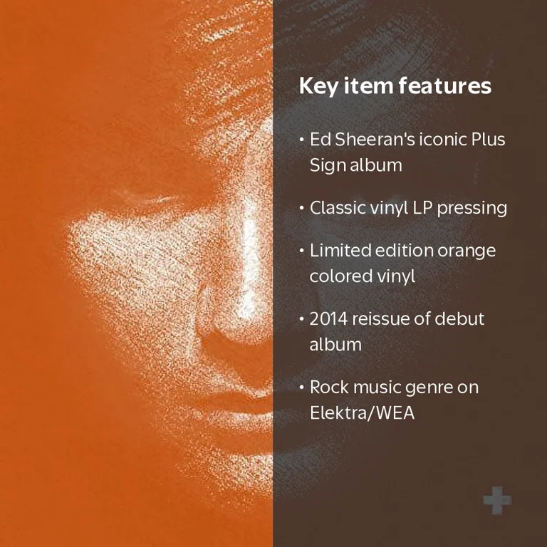 Ed Sheeran - Plus Sign - Music & Performance - Vinyl - Walmart.com