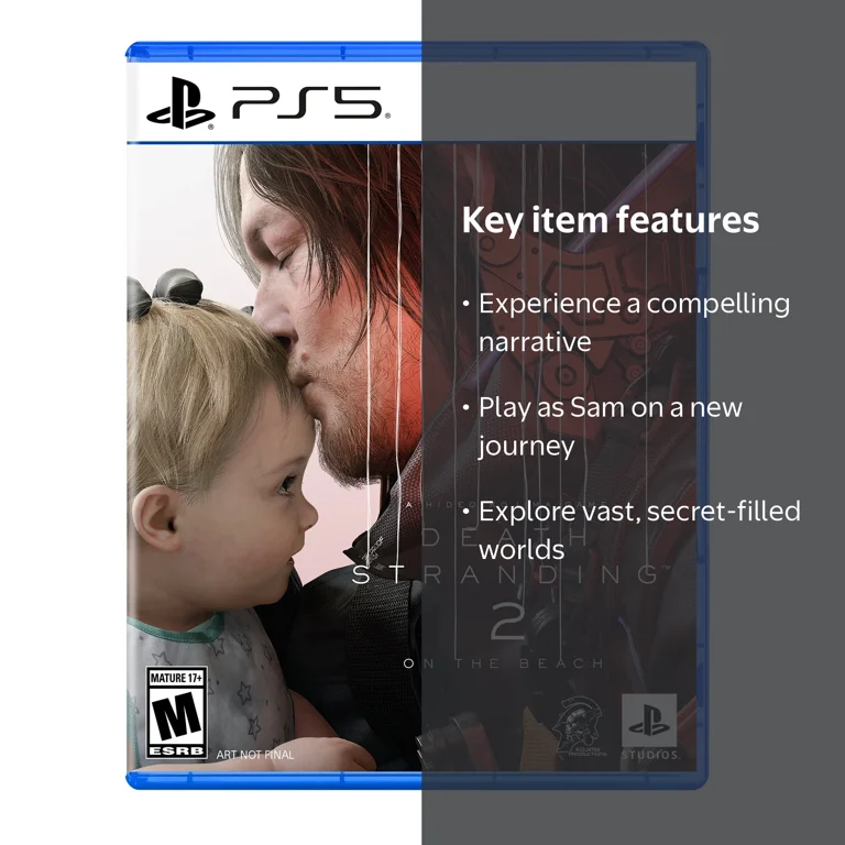 Death Stranding 2 On The Beach, PlayStation 5 Game, Sam's New