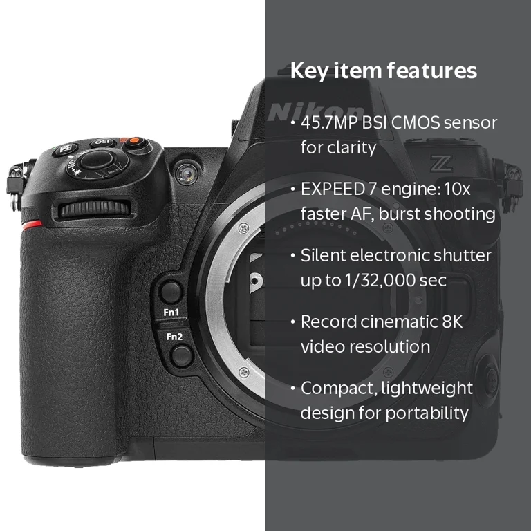 Nikon Z8 Mirrorless Camera (Body) 1695 (International Version