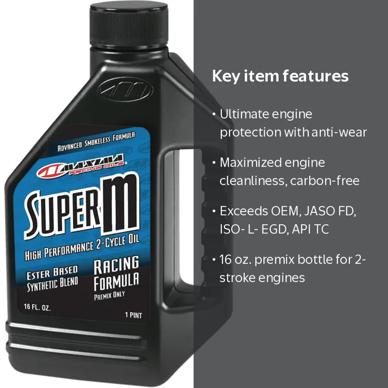 Maxima, Maxima 20916 Super-M 2-Stroke Premix Oil, 16 oz. - Walmart.com