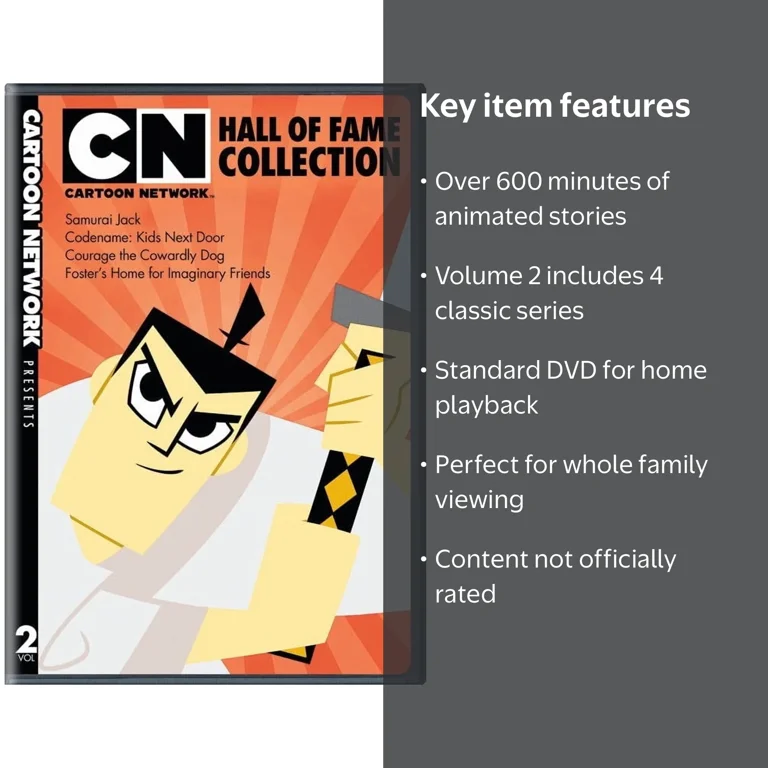 Cartoon Network Hall of Fame Collection [DVD] - Walmart.com