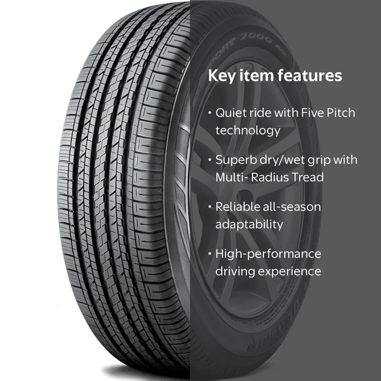 Dunlop, Passenger Tire, All Season, 185/55R16, 83H - Walmart.com