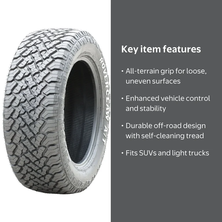 Atlander Roverclaw A/T 112T - All Terrain Tire (Season Performance