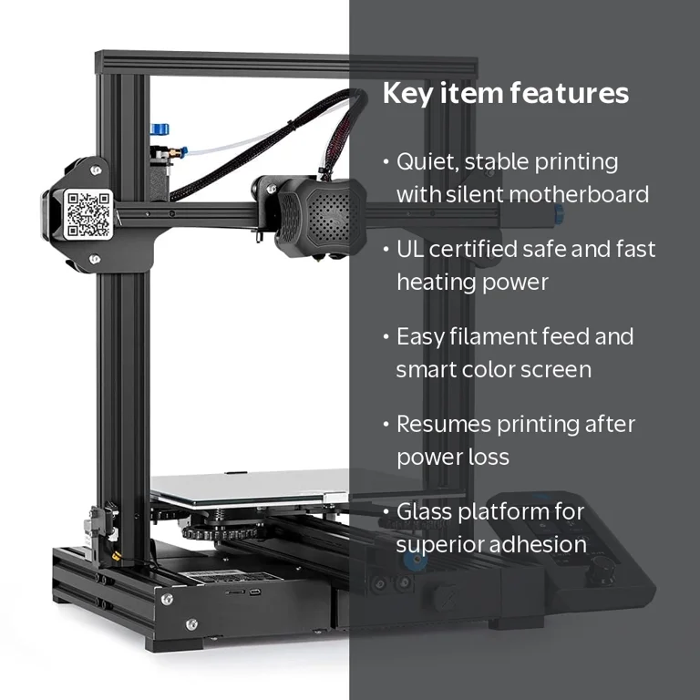Creality Ender 3 V2 Upgraded 3D Printer Printing Size