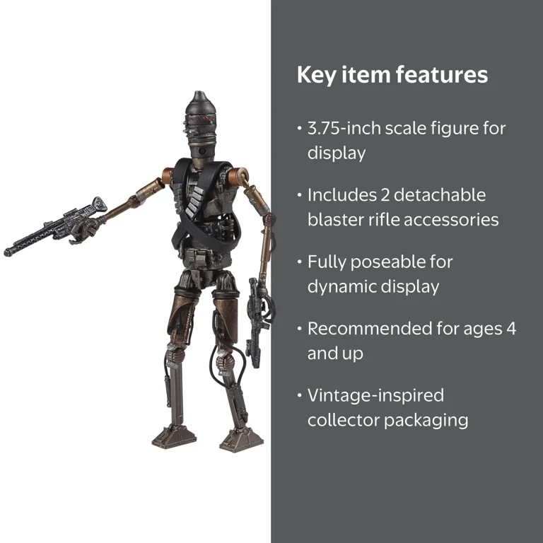 Star Wars The Vintage Collection IG-11 The Mandalorian Action
