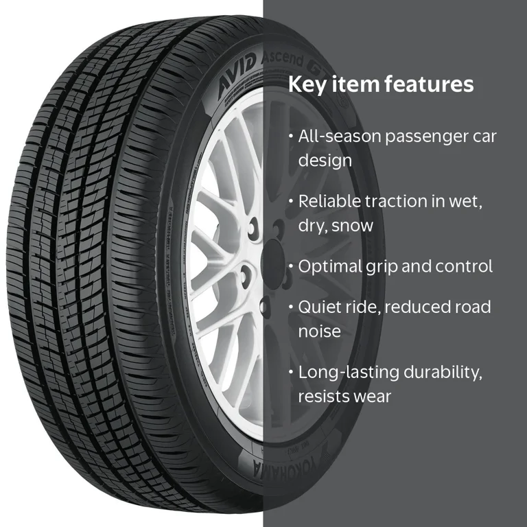 Yokohama Avid GT All Season 235/55R19 101V Passenger Tire