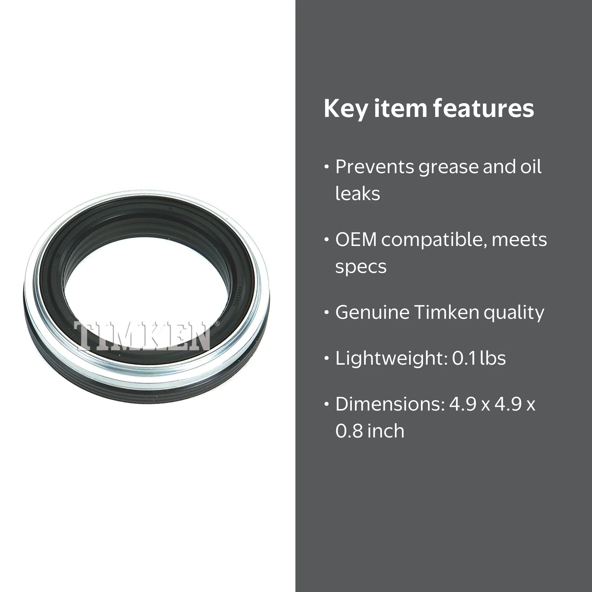 Timken 710563 Wheel Seal For 03-18 Dodge Ram 3500 3500 - Walmart.com