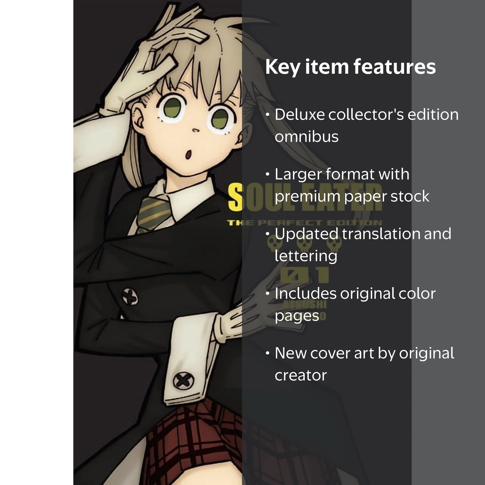 Soul Eater: The Perfect Edition 01, Hardcover with Deluxe Large