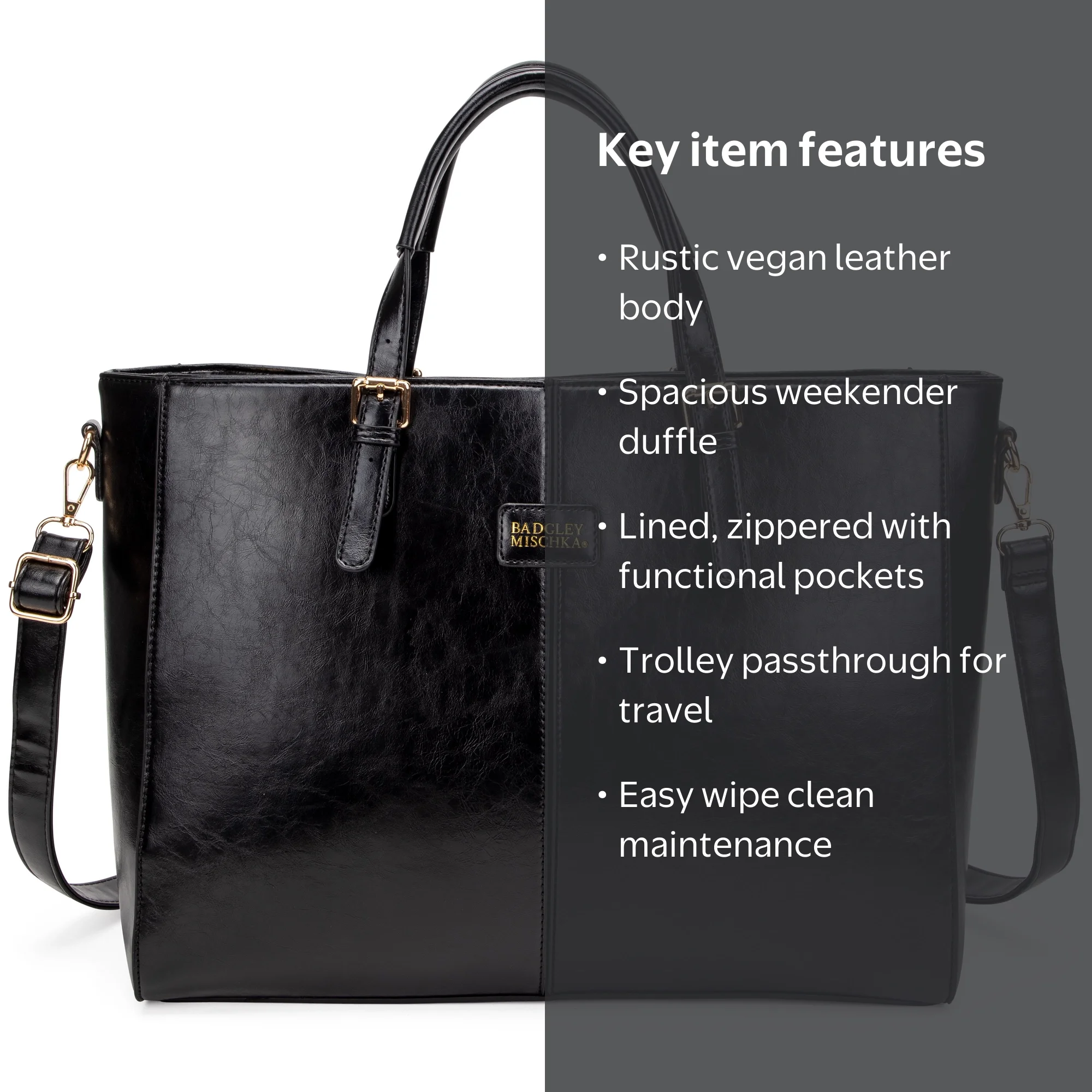 Badgley Mischka, Women's Julia Tote Weekender Duffle Travel Bag