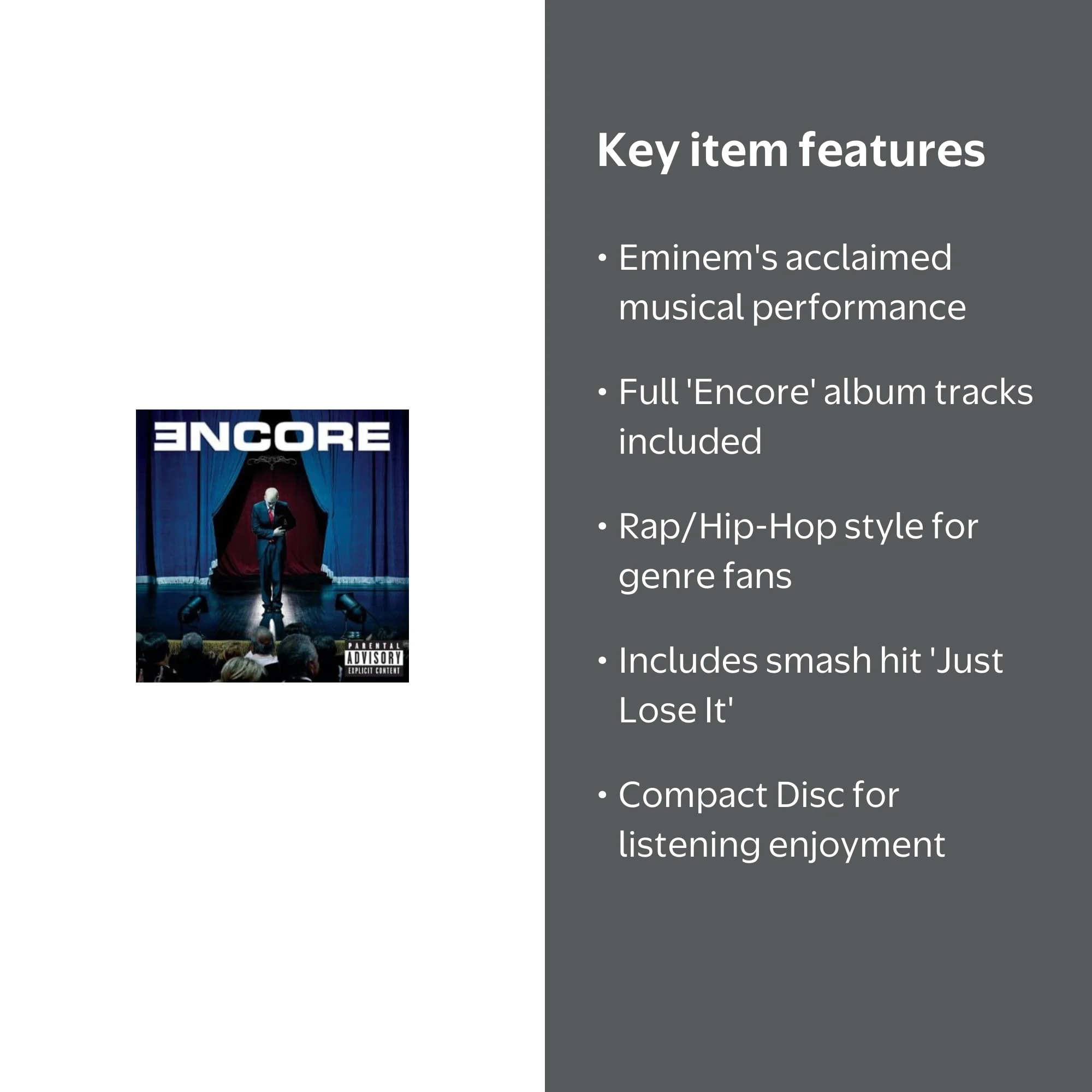 Eminem - Encore - Music & Performance - CD - Walmart.com