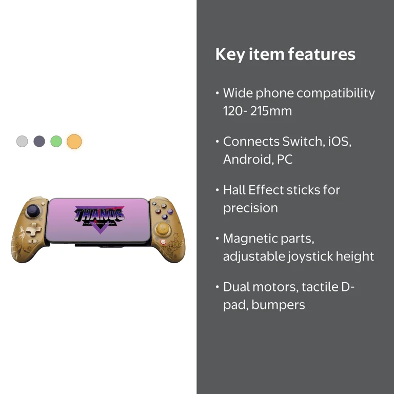 GameSir G8 Plus Wireless Bluetooth Controller, Thanos Edition