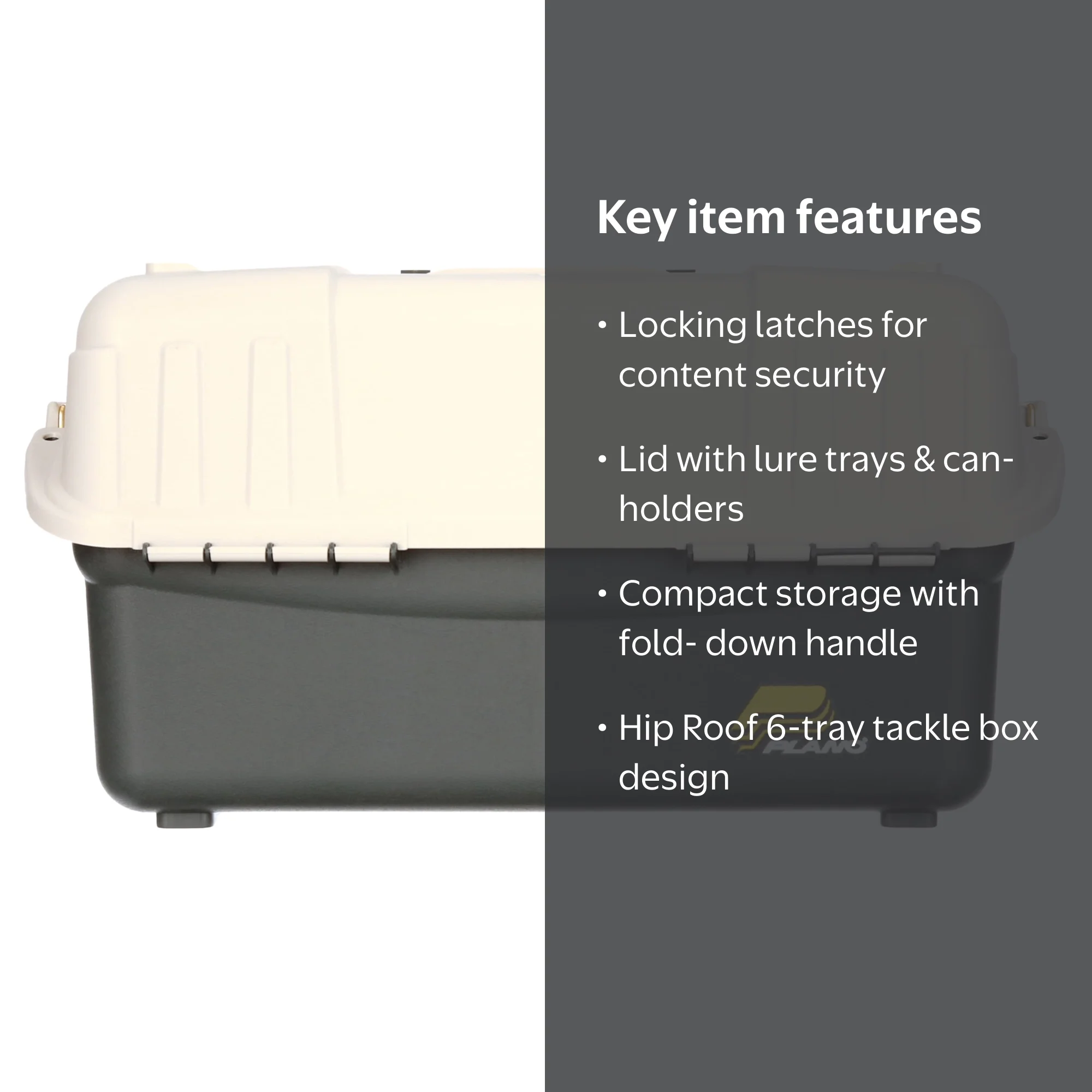 Plano 6-Tray Large Fishing Organizer, Adjustable Compartments, Hip Roof Tackle Storage Box, Green/Sand - Walmart.com Plano 6-Tray Large Fishing Organizer, Adjustable Compartments, Hip Roof Tackle Storage Box, Green/Sand - Walmart.com