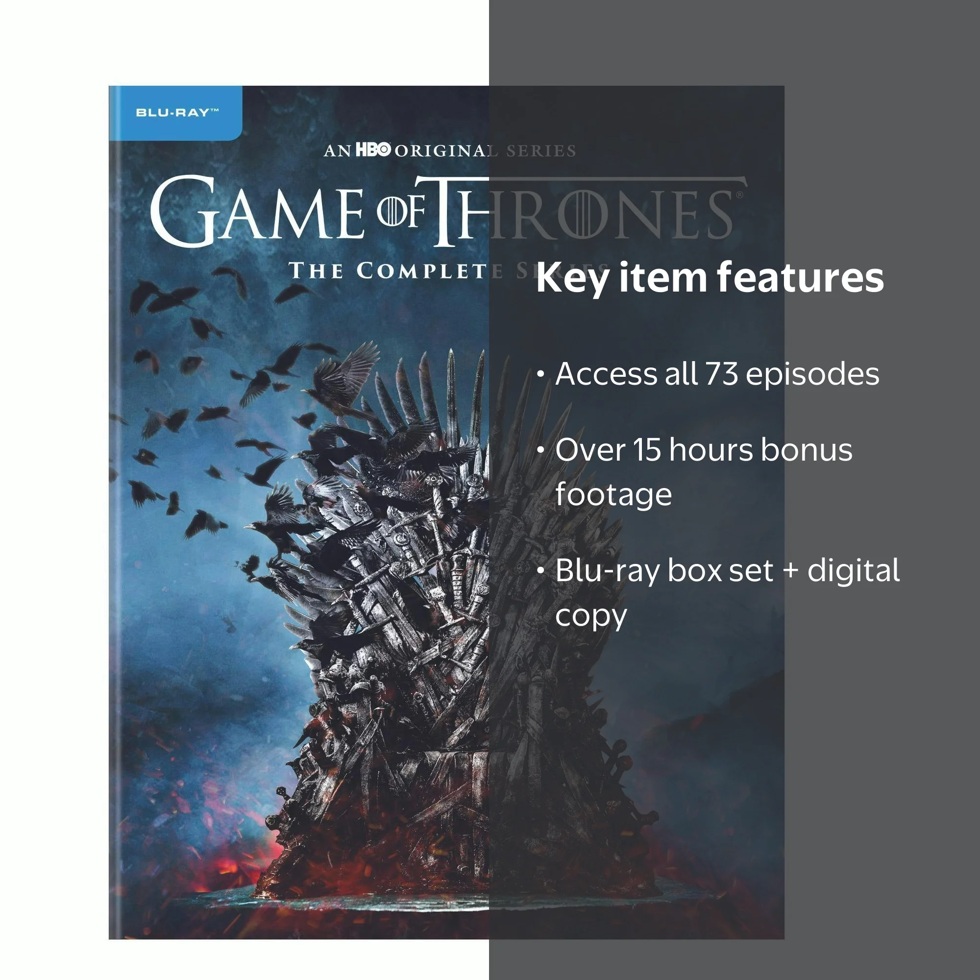 HBO's Game of Thrones: Complete Blu-ray Box Set, All Seasons