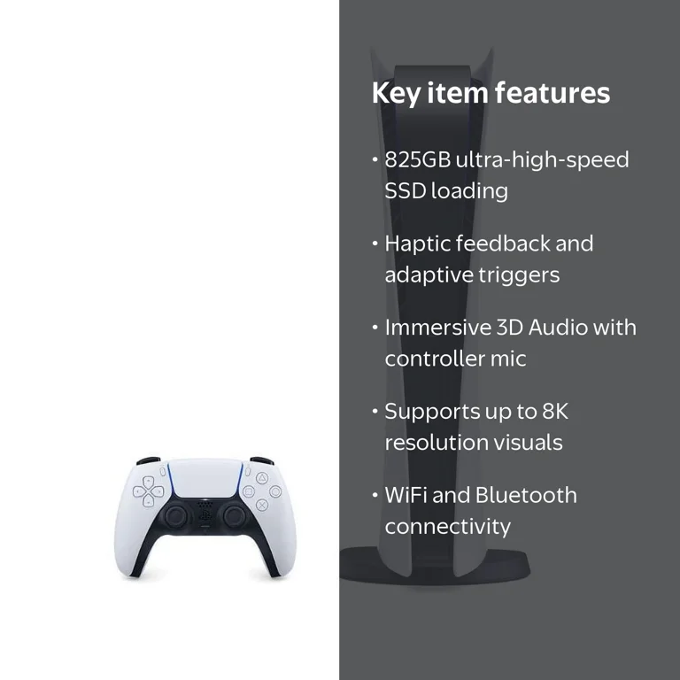 Sony PlayStation 5 PS Digital Edition Console 825GB Model# 3006649